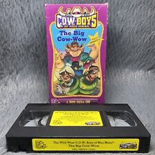 Cow Boys of Moo Mesa - The Big Cow-Wow VHS Tape 1994 C.O.W. Wild West Cowtoon