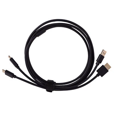 2 in 1 Cable USB  Type-C Cord For BOSTO -16HDK Graphic Drawing B4Z7 - Image 1 of 4