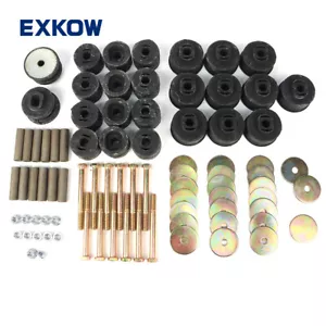 Body Mount Cushion kit for Mitsubishi 3.0 3.5 Montero 89-99 Montero Sport 96-07 - Bild 1 von 5