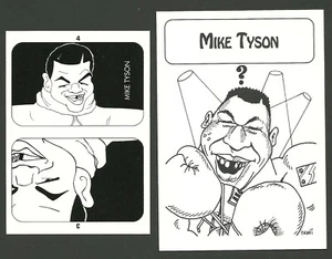 Mike Tyson Boxing FAB Card Collection American Heavyweight Boxer WBA WBC IBF - Picture 1 of 1