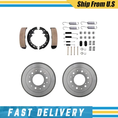 Se adapta a Toyota 4Runner 1984 1985 tambores traseros zapatas de freno y herrajes kit de resorte Foto 1 de 4