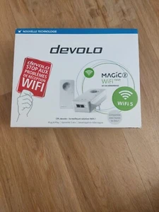 CPL Wifi DEVOLO Magic 2 WIFI 5 NEXT- 2 adaptateurs - Photo 1/6