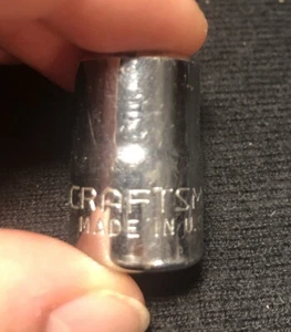 Vintage Craftsman 7/16” Socket 12 pt. 3/8" Drive No. -EE-44332 USA Excellent! - Picture 1 of 9