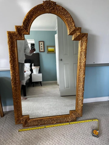 Carvers Guild Traditional Antique Gold Mirror 32 x 53 Cover