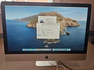 Apple iMac Late 2013 27” Intel Core i7 3.50 GHz 32GB RAM 1TB SSD macOs Catalina - Picture 1 of 3