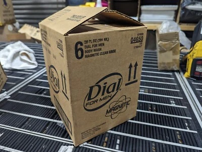 Jabón corporal Dial Magnetic Attraction para hombre | 20 oz | Estuche de 6 Foto 1 de 4