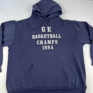 Sudadera con Capucha Atlética Russell Años 80 De Colección Talla XL GE Campeones de Baloncesto Hecha en EE. UU. - Imagen 1 de 16