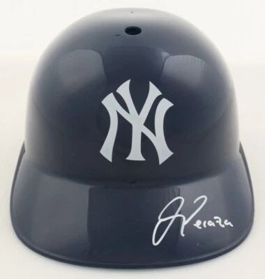 Oswald Peraza Signed Yankees FULL-SIZE Batting Helmet (JSA) - Image 1 of 4