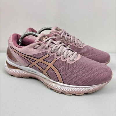 Asics Gel Nimbus 22 Womens US 11 Watershed Rose / Rose Gold Running Sneakers - image 1 of 4