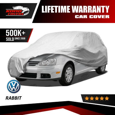 Cubierta de coche Volkswagen Rabbit 5 capas apta para exterior a prueba de agua lluvia nieve sol polvo Foto 1 de 4