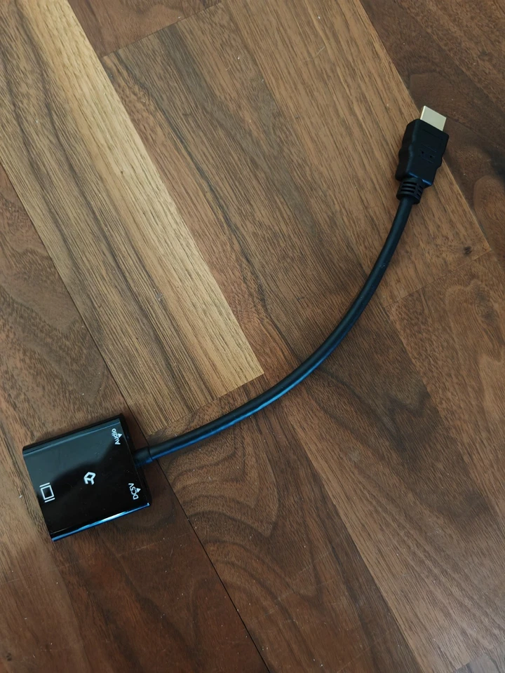 Rankie 1080P Active HDTV HDMI to VGA Adapter/ Converter with Audio - Image 1 of 1