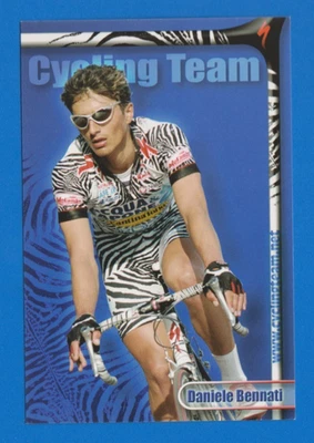 CYCLISME carte cycliste DANIEL BENNATI  équipe  ACQUA SAPONE 2002 - Photo 1/2