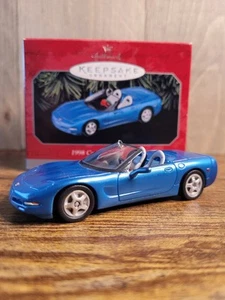 Corvette 1998 Hallmark Keepsake 1998 convertible adorno nuevo en paquete - Imagen 1 de 11