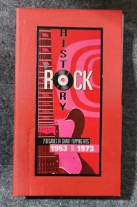 HISTORY of ROCK 2 DECADES of CHART- TOPPING HITS 1953-1973 CD's 10 discs - Foto 1 di 3