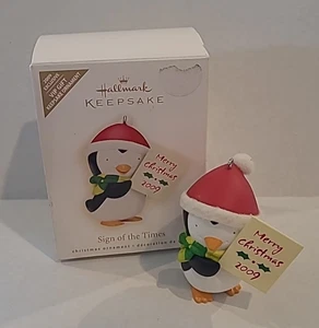HALLMARK 2009 SEGNO DEI TEMPI ESCLUSIVO VIP RICORDO NATALE ORNAMENTO - Foto 1 di 3