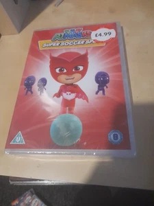 PJMasks - Super Soccer Splat (DVD) New And Sealed - Foto 1 di 2