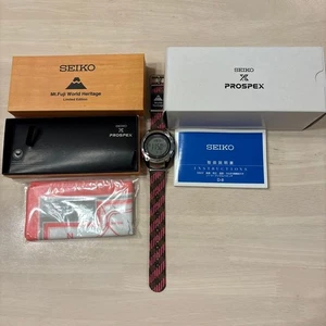 Seiko Prospex Alpinist Mount Fuji World Heritage Limited Edition Used working - Picture 1 of 24