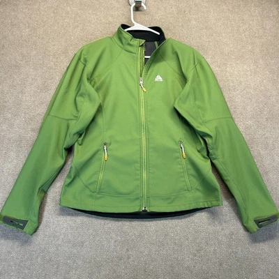Chaqueta Ligera Nike ACG Para Mujer Verde Mediana Cremallera Completa Simulación Carcasa Suave Foto 1 de 4