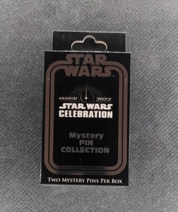 STAR WARS CELEBRATION ANAHEIM 2022 MYSTERY PIN BLIND BOX (2 PINS) SEALED! CHASE? - Picture 1 of 2
