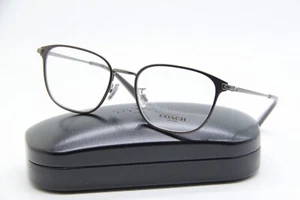 NEW COACH HC 5140 939 MATTE BROWN GUNMETAL AUTHENTIC EYEGLASSES W/CASE 54-19 - Picture 1 of 3