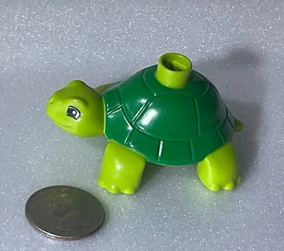 Lego Duplo 10580 Deluxe Replacement Part Only Figure Green Turtle - Image 1 of 4