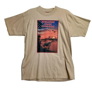 Operation Iraqi Freedom Herren L Hemd USA Coalition Forces Military Y2K Patriot - Bild 1 von 7