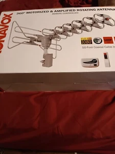 Antenna telecomando rotante amplificata motorizzata 360 gradi Magnavox - Foto 1 di 2