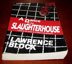 Dance at the Slaughterhouse ARC Uncorrected Proof 1st Ed Lawrence Block RARE - Imagen 1 de 9