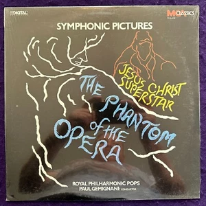 Sealed ~ SYMPHONIC PICTURES Webber Phantom of Opera Jesus Christ Superstar MINT - Picture 1 of 4
