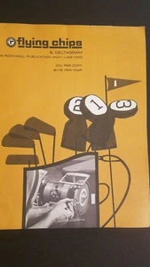 Woodworking Plans Rockwell Flying Chips Deltagram Magazine May June 1968 - Picture 1 of 4