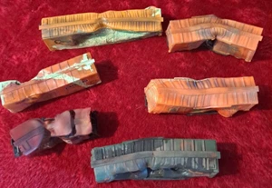 Lot 6: Train Wreckage Railway Lines Car Plastic Shell Only Train Very UNIQUE - Picture 1 of 16