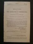 Government Report 1863 Law Imposing a Duty on Paper in Pennsylvania 