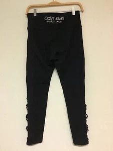 Calvin Klein Performance Collant Donna PF9P7866 Nero Taglia XS NUOVO CON ETICHETTE - Foto 1 di 4