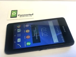 Sony Xperia E1 D2005 - 4GB - czarny (odblokowany) Android 4.4 Smartfon Gwarancja - Zdjęcie 1 z 7