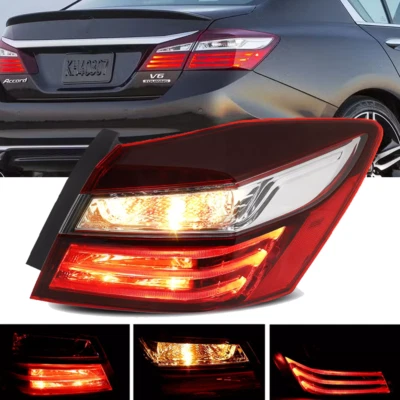 For 2016-2017 Honda Accord Sedan Tail Light Assembly Outer Passenger Right Side Foto 1 de 4