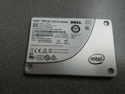 DELL/INTEL 800GB 6Gb/s SATA SSD Intel DC S3510 Series SSDSC2BB800G6R DP/N 0CM65W - Image 1 of 3
