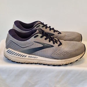Brooks Beast 20 Herren 10,5 Laufschuhe Sneaker Low Grau Stabilität Athleisure - Bild 1 von 6
