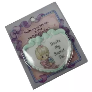 Precious Moments Magnet Porzellan Herz You're My Secret Pal Staffelei Vintage 1996 - Bild 1 von 7