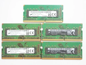 MICRON 40GB (5X 8GB) 1Rx8 PC4 DDR4 2400T SA1 11 MTA8ATF1G64HZ 2G3B1 2G3H1 2G3H1R - Picture 1 of 7