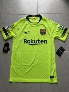 Nike FC Barcelona Official 2018-19 Away Soccer Football Jersey Size S M L XL - Picture 1 of 10