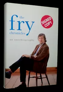 SIGNED; STEPHEN FRY; The Fry Chronicles (2010) Autobiography - Hardback - Comedy - Picture 1 of 15
