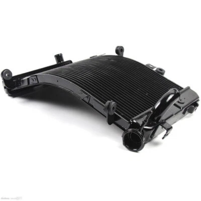 Radiador motor enfriador motocicleta negro se adapta a Suzuki B-King ABS 2008-2009 Foto 1 de 4