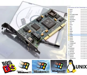 PCI 10/100 NETZWERKKARTE FÜR MS-DOS NETWARE OS/2 WINDOWS NT 2000 95 98 UNIX V112 - Bild 1 von 1