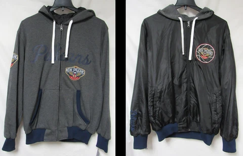 New Orleans Pelicans Men's Size 2X-Large Reversible Jacket B1 837 Cover