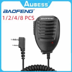 Handheld Speaker Mic Microphone For Baofeng UV-5R BF-888S Radio Walkie-Talkie - Zdjęcie 1 z 16