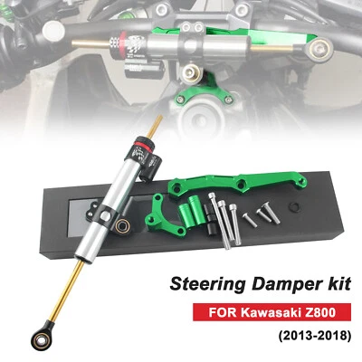 Amortiguador de dirección ajustable Motos sin soporte de montaje para Kawasaki Z800 2015 Foto 1 de 4