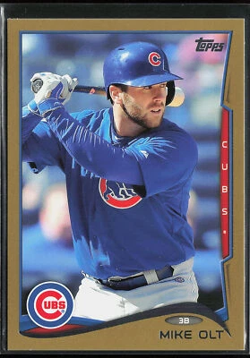 2014 Topps #d/2014 #US-219 Mike Olt Gold - Image 1 of 2
