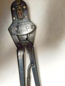 AMP 59500 RATCHETING HAND CRIMPER TOOL CRIMPING FREE SHIPPING - Picture 1 of 5