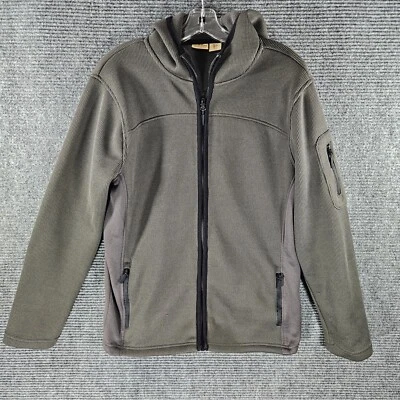Chaqueta Telluride Clothing Company Verde Tejido Waffle Cremallera Completa Para Hombre Pequeña Usada en Excelente Condición Foto 1 de 4