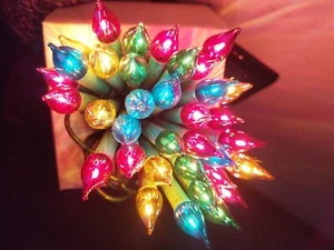 Serie 35 luci natalizie vintage ghirlanda luminosa Lyvia multi GS.35 - Foto 1 di 8